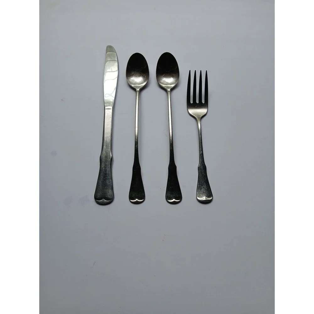 Vintage Oneida Patrick Henry 4 Piece Place Setting Community Stainless Flatware